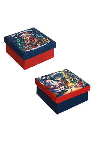 Zumzeria Cutie Kraft Mini Rosie / Blue with Santa Bear Christmas Foil 0.325L