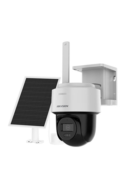 Hikvision 4MP IP Camera, 4G LTE, Solar Panel, 9000mAh Battery, Smart Hybrid L...