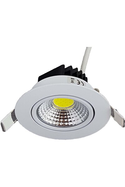 DELIGHT Spot Led COB alb, Ã˜85, 5W=30W, 6400K, lumina rece, 308Lm