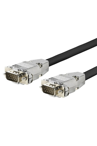 VivoLink PROVGAM15 cablu VGA 15 m VGA (D-Sub) Negru
