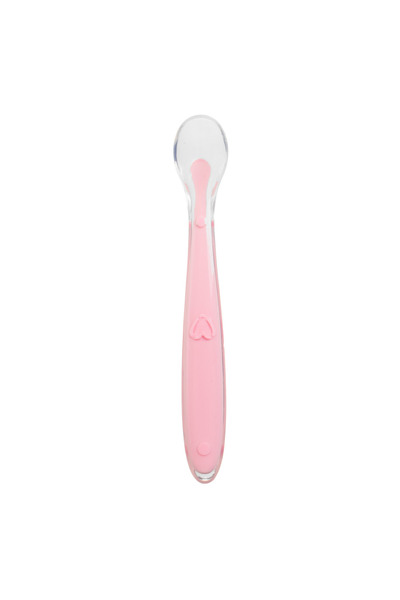 honey baby Pink Silicone Spoon -