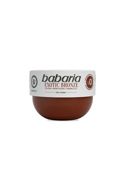 Babaria Gel accelerator de bronzare, cu parfum de cocos, SPF 0, Bronz Exotic,...