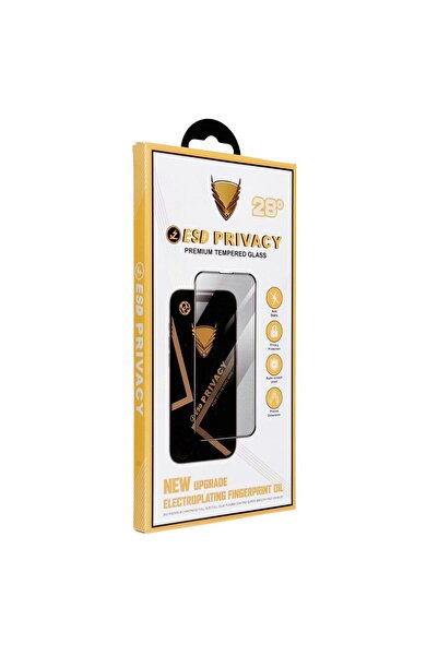 Telforceone Szk≈Ço Hartowane OG Premium Privacy Glass - pentru Iphone 15 Plus...