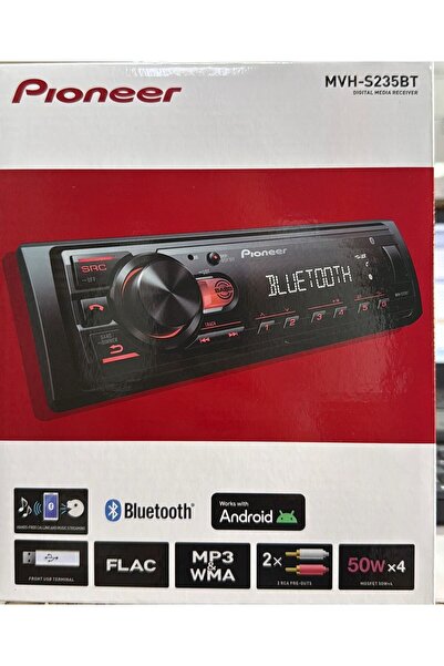 Pioneer MVH-S235BT USB BLUETOOOTH OTO TEYP