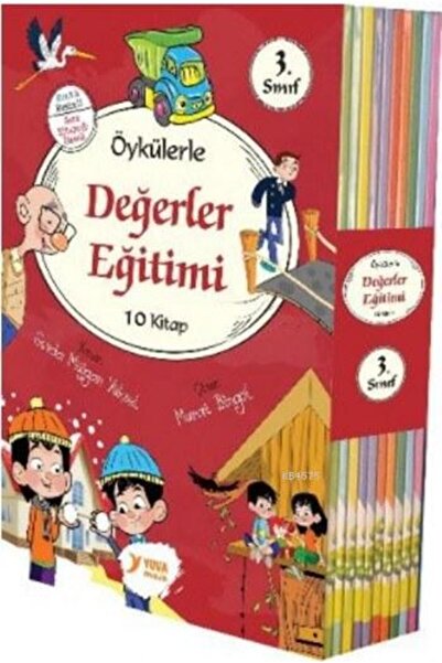 Yuva Yayınları Öykülerle Değerler Eğitimi 10 Kitap; 3.Sınıflar Için