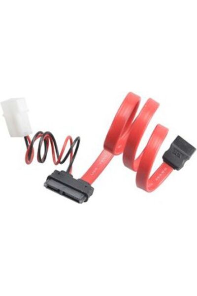 Akasa Cablu SATA Combo Slimline SATA/Molex - 40cm