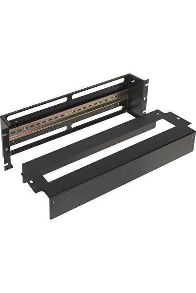 lexi Panou de distribuție pentru rack TS-35, 19 inch, 3U, negru, NEKU