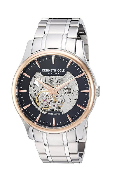 Kenneth Cole New York Men's Analog Automatic Stainless-Steel Watch KC15110001...