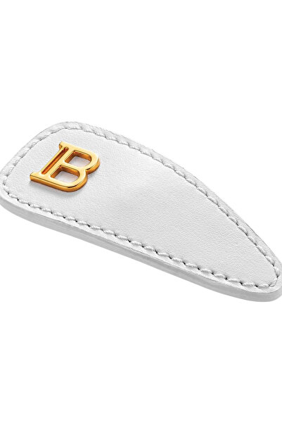 BALMAIN , Printemps, Hair Clip, White