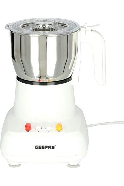 Geepas Food Processor, Stainless Steel Cutting Blade, GCG286 | Transparent Li...