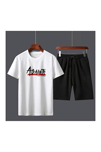 Eritqaa Against Written Shorts Set