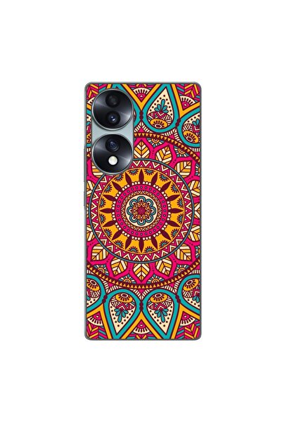 OEM Husa compatibila cu Honor 70 Silicon Gel Tpu Model Vibrant Mandala