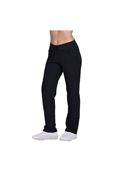 Target Femei& # x27;s Pantaloni de trening din fleece cu tiv deschis S
