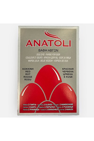 Zumzeria Red Dye for Easter Eggs - Anatoli