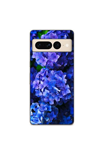 OEM Husa compatibila cu Google Pixel 8 Pro Silicon Gel Tpu Model Hortensii