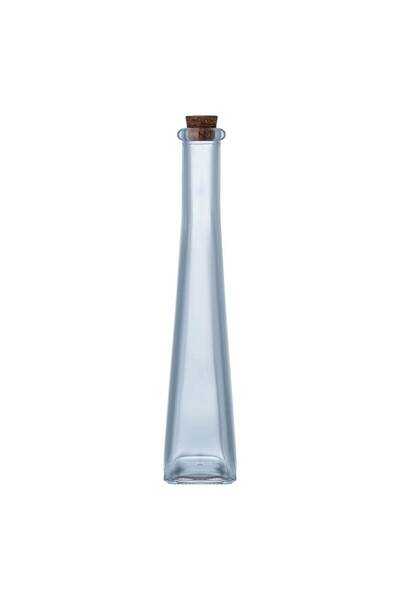 Zumzeria Sticlă înaltă transparentă pentru băuturi alcoolice cu dop de plută ...