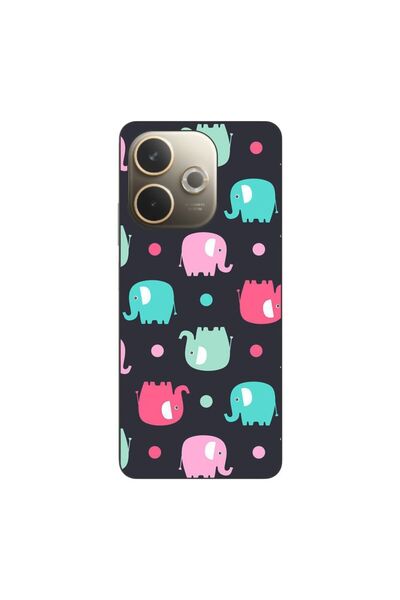 OEM Husa compatibila cu Oppo A5 Pro Silicon Gel Tpu Model Pattern Elefant