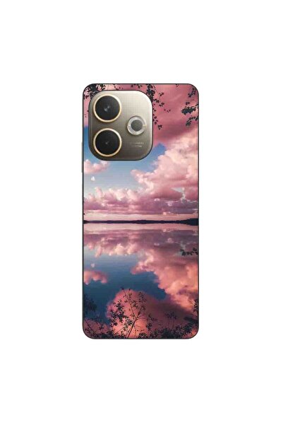 OEM Husa compatibila cu Oppo A5 Pro Silicon Gel Tpu Model Pink Clouds