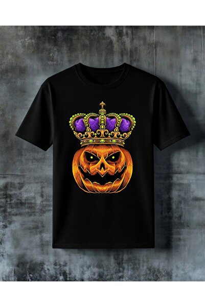 COMVİCHO King Back to Back, Just Like That, Printed Oversized T-Shirt