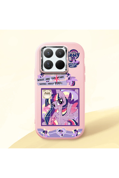 ucuc Pink Silicone Case Compatible with Mi 15t Pro with Shock-Absorbing Camer...