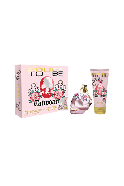 Police Set Police: To Be Tattooart, Eau De Parfum, For Women, 40 ml + To Be T...