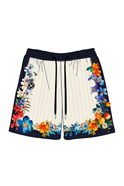 mod wave movement MWM Șorturi florale de damă M