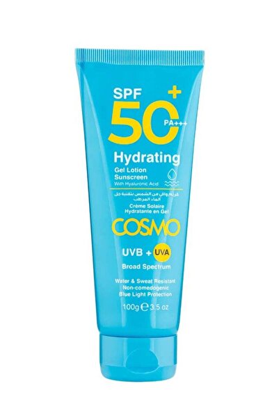 Cosmo Hydrating Sunscreen Gel Lotion SPF 50+100g Uva/uvb Protection for Men a...