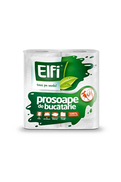 Elfi Prosoape de Hartie Elfi, 2 Straturi, 11m, 2 Role/Set