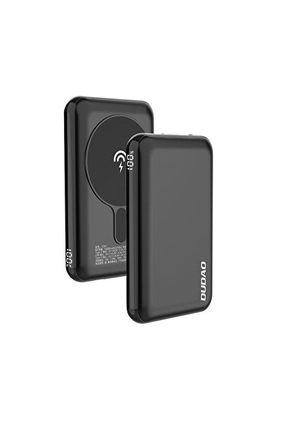DUDAO TGK1 powerbank z ≈ÇadowarkƒÖ wirelessƒÖ 15W 10000mAh negru (TGK1-negru)