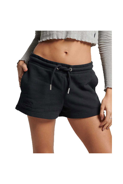 SUPERDRY Womens Vintage Logo Embroidered Jersey Shorts M