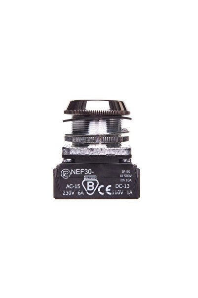 PROMET Buton de control 30mm negru 2Z cu revenire automată W0-NEF30-K 2X S