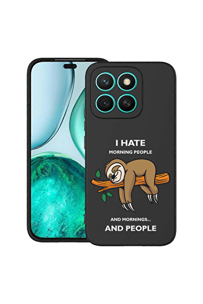 bestcase Husă TPU Ultra Subțire pentru Motorola Moto G77 / G67, I Hate Mornin...