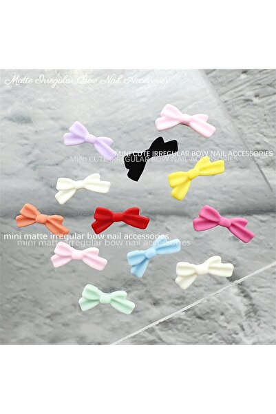 Choice1 11-Mix-200Pcs 200Pcs New Arrival Ribbon Bowtie Nail Charms Pure and A...