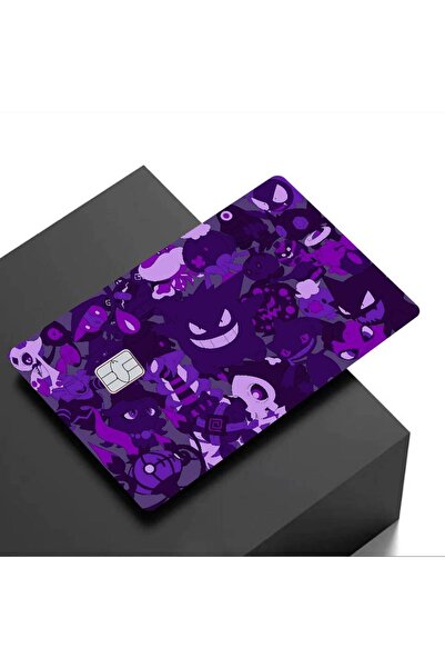 Choice5 1 Set z9 Anime Game G-Gengars Cartoon Skin Stickers For Bank Card Bus...