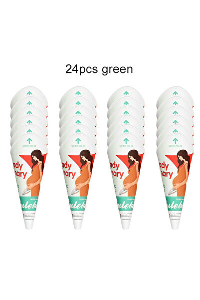 Choice3 24GREEN 12/24 قطعة جهاز تبول نسائي محمول صحي مانع للتسرب، كوب ورقي قا...