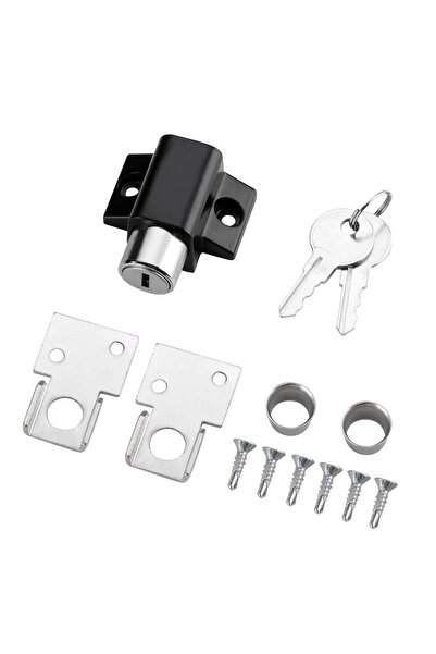 Choice Black Anti-theft Screen Window Fixed Buckle Push-pull Window Limiter W...