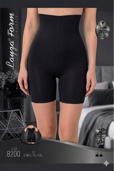 LİZA İÇ GİYİM Laser Cut Underbust Corset with Legs