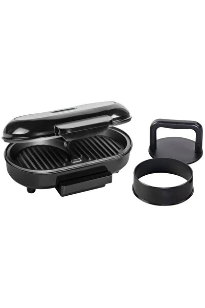 bestron Aparat Electric Hamburgeri Funcooking 750W Negru, Antiaderent, Acceso...