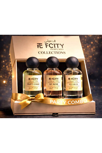 FCITY PERFUME FCITY 3 Piece Perfume Gift Set, Long Lasting Fragrances for Men...