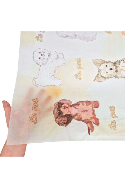 Papette Set 100 bucăți Hârtie de mătase model Puppy Parade 17g – dimensiune 5...