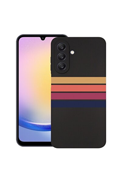 bestcase ¬Æ Husa pentru Samsung Galaxy A36, Retro Lines, Slim Silicon 0.8MM, ...