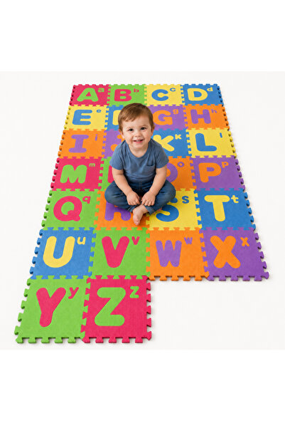 RCO Educational puzzle Rug for children, with uppercase and lowercase letters...