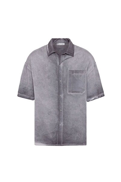 S13 Store Washable short sleeve oversize shirt