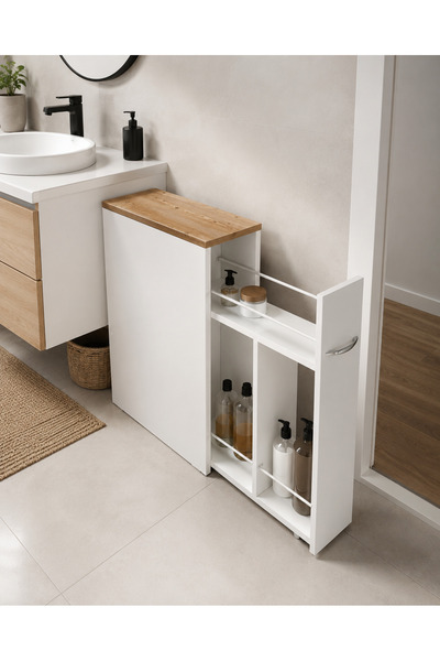 Unisoft Banyo Rafları Banyo Dolabı Mutfak Organizer Düzenleyici Çok Amaçlı Do...