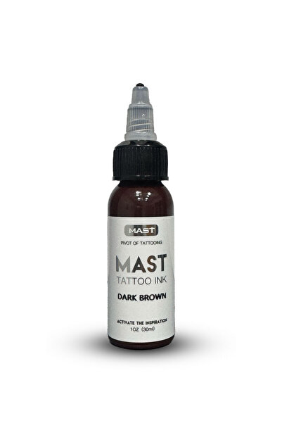 Mast Tattoo Supply Mast Dark Brown Dövme Boyası 1oz 30ml