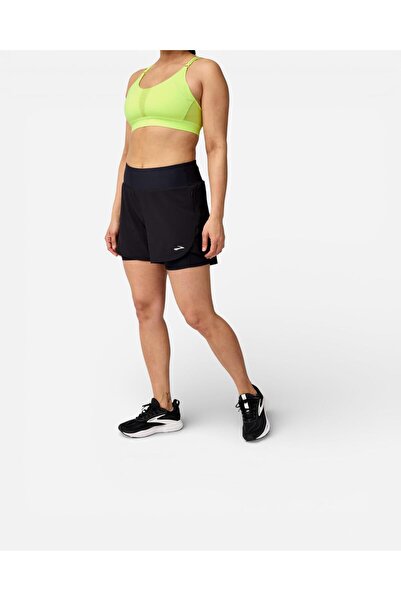 Brooks Chaser 5" 2-In-1 Short 2.0 Kadın Siyah Şort 221706001