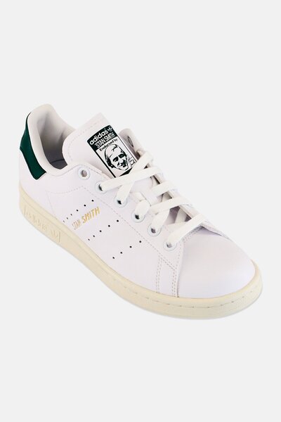 adidas Kids Boy Stan Smith Lace Up Outdoor Shoes, White