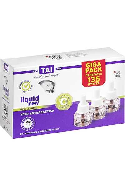 Tai New Liquid Ανταλλακτικά Giga Pack 3τεμ
