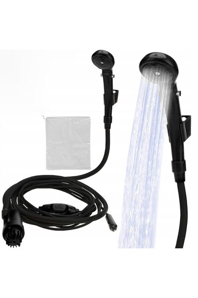 zola Portable car shower set for camping, electric, 7 m, 12 V