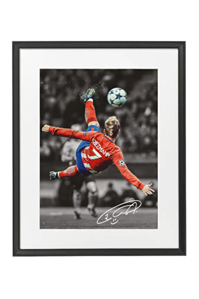 Boomah Accessories Antoine Griezmann Atletico Madrid Printed Autograph - Fram...